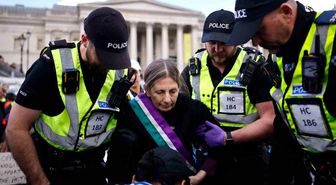 Londra'daki Filistin'e destek protestosunda gözaltı sayısı 523'e yükseldi