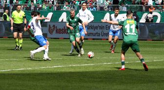 Nesine 2. Lig: Ankara Demirspor: 0 Bursaspor: 1 (İlk yarı)