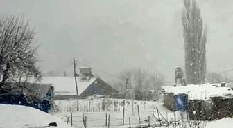 Siirt'te nisan ayında kar sürprizi