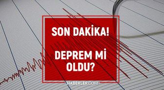 SON DEPREMLER! 12 Nisan deprem mi oldu, ne zaman, kaç büyüklüğünde oldu?