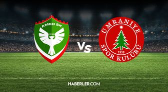 Amedspor maçı hangi kanalda? Amed Ümraniyespor maçı nereden izlenir, hangi kanal veriyor?