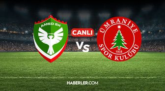 Amedspor Ümraniyespor CANLI izle! Amedspor Ümraniyespor maçı hangi kanalda, nereden izlenir?