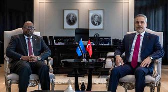 Bakan Fidan, Botsvana Uluslararası İlişkiler Bakanı Butale ile görüştü