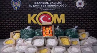 Bayrampaşa'da sahte ilaç operasyonu: 1 milyon 500 bin hap ele geçirildi