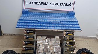 Bursa'da kaçak tütün operasyonu: On binlerce makaron ve sigara ele geçirildi