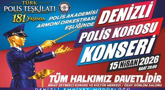 Denizli'de Polis Haftası'na özel konser düzenlenecek