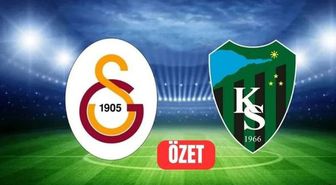 Galatasaray Kocaelispor MAÇ ÖZET İZLE! Galatasaray maçı kaç kaç bitti, golleri kim attı?