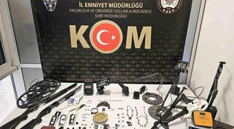 Kütahya'da tarihi eser kaçakçılığı operasyonu
