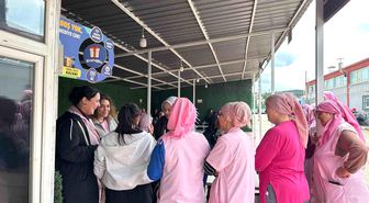 Bartın OSB'de Mobil Sigara Bırakma Polikliniğine Kadın İşçilerden Yoğun İlgi