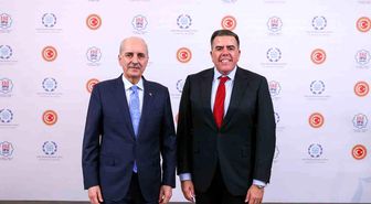 TBMM Başkanı Kurtulmuş, Avustralya Temsilciler Meclisi Başkanı Dick ile görüştü
