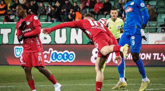 Trendyol Süper Lig: Çaykur Rizespor: 0 Gaziantep FK: 1 (İlk yarı)