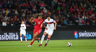 A Milli Kadın Futbol Takımı, İsviçre'ye mağlup oldu