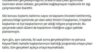 AK Parti'li Büyükgümüş: İddialar trajikomik bir algı çalışmasından ibaret