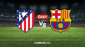 Atletico Madrid Barcelona maç özeti ve golleri! (ÖZET) Atletico Madrid Barcelona kaç kaç bitti, golleri kim attı?