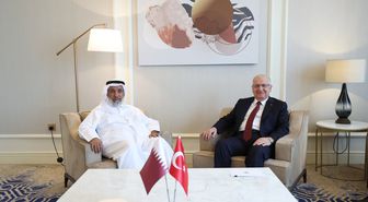 Bakan Güler, Katar Evkaf ve Şeriye Bakanı Al Ghanem ile görüştü