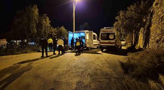 Bodrum'da kaza yapan motosiklet sürücüsü hayatını kaybetti