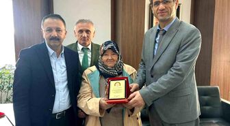 Gurbetçi anne ve oğlundan memleketine sağlık desteği