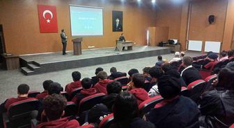 Hisarcık 15 Temmuz Şehitleri Anadolu Lisesi'nde 'İklim Değişikliği' Konferansı