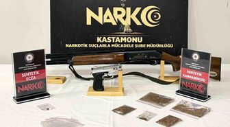 Kastamonu'da uyuşturucu operasyonu: 5 gözaltı