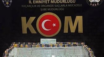 Tırın gizli bölgesine saklanmış 846 paket kaçak sigara ele geçirildi, 2 şüpheli yakalandı