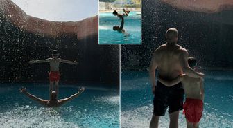 Aksiyon yıldızı bu kez baba haliyle! Jason Statham’dan dikkat çeken kareler