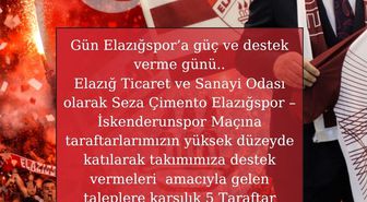 Başkan İdris Alan'dan taraftarlara 5 otobüs tahsisi