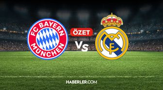 Bayern Münih Real Madrid maç özeti ve golleri! (ARDA GÜLER GOLLER) Bayern Münih Real Madrid kaç kaç bitti, golleri kim attı?