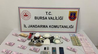 Bursa'da uyuşturucu operasyonu; 2 tutuklama