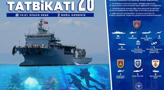 KURTARAN-2026 Denizaltı Arama Kurtarma Davet Tatbikatı Aksaz açıklarında başladı
