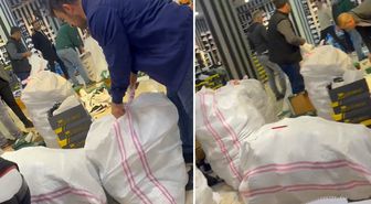 Taksim’de sahte ayakkabı baskını! Görüntüleri 100 bin takipçili hesabından paylaştı