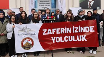 Afyonkarahisar’da anlamlı proje: gençler zaferin izinde