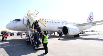 Albüm: Çin'in Yerli Büyük Yolcu Uçağı C919, Harbin-Shanghai Hattında İlk Uçuşunu Yaptı
