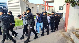 Bayğaralar suç örgütüne yönelik operasyonda gözaltına alınan 287 şüpheli adliyeye sevk edildi