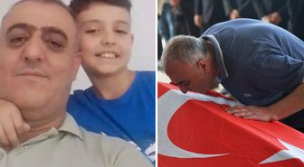 Adnan'a babasının vedası kahretti! Şehidim, balım, kurban olduğum