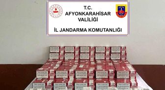 Jandarmadan kaçak makaron operasyonu