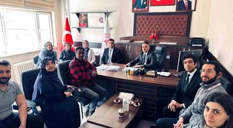 Mardin İl Sağlık Müdürü Yavuz, saldırıya uğrayan personeli ziyaret etti