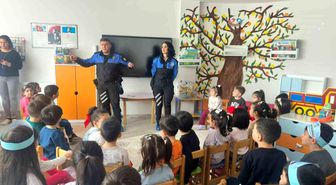 Erzincan'da 345 Öğrenciye Polis Ekiplerinden Güvenlik Eğitimi