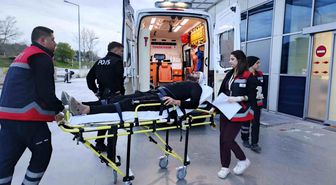 Bafra'da bıçaklı kavda: 1 yaralı