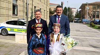 İçişleri Bakan Yardımcısı Çelik'ten Vali Yılmaz'a ziyaret