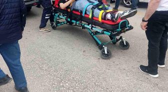 Kastamonu'da motosiklet otomobile çarptı: 1 yaralı
