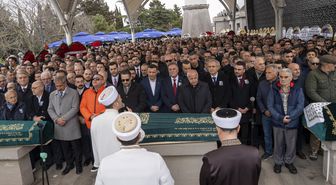 Üsküdar Belediye Başkanı Dedetaş'ın babası son yolculuğuna uğurlandı