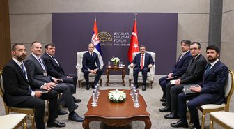 Cevdet Yılmaz, Antalya Diplomasi Forumu'nda üst düzey görüşmeler gerçekleştirdi