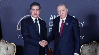 Cumhurbaşkanı Erdoğan, Neçirvan Barzani'yi Kabul Etti