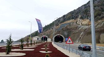 Karadeniz'i İç Anadolu'ya bağlayan Kırkdilim Tünelleri trafiğe açıldı