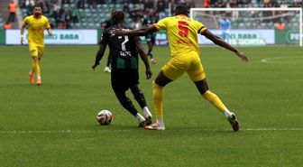 Trendyol Süper Lig: Kocaelispor: 0 Göztepe: 1 (İlk yarı)