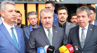Yaralı öğrencileri ziyaret eden BBP lideri Destici'den 'aile' vurgusu