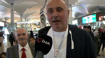 Yılın ilk hacı adayları İstanbul Havalimanı'ndan kutsal topraklara uğurlandı