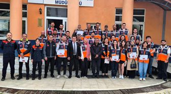 AFAD gönüllülerine sertifika ve kimlikleri teslim edildi