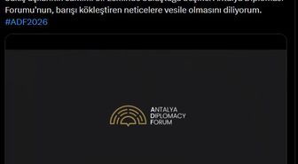 Emine Erdoğan'dan 5'inci Antalya Diplomasi Forumu'na ilişkin paylaşım