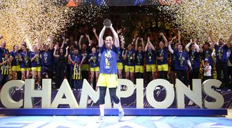 Galatasaray'ı yenen Fenerbahçe Opet, 3. kez Avrupa şampiyonu